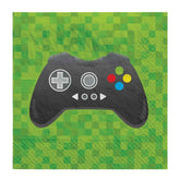 Level Up Gaming Controller Napkins 16pk - The Party Room